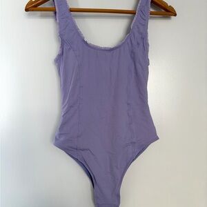 Frankie's Bikinis Purple One Piece Swimsuit